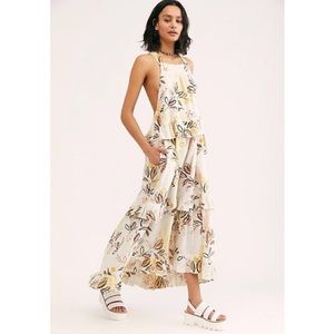 NWT Free People Anita Printed Maxi Dress